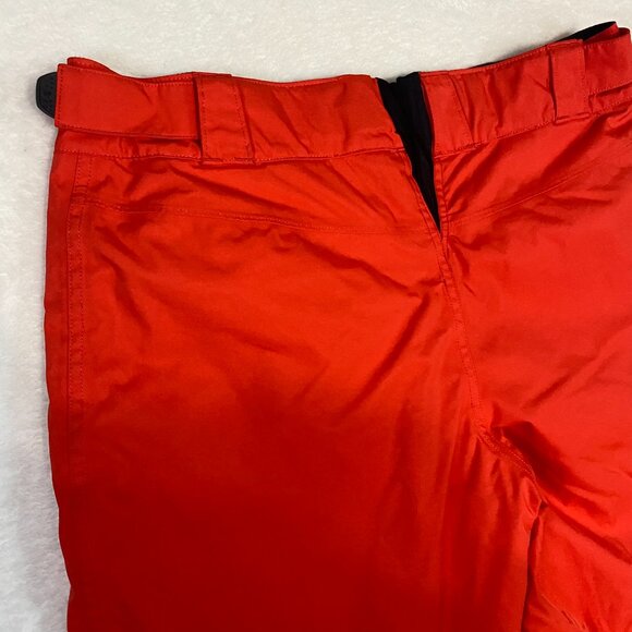 MOUNTAIN HARDWEAR WOMEN’S DRY Q SNOWBOARDING PANTS SKI SMALL ORANGE NYLON - Picture 12 of 16